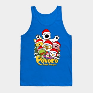 Pororo and Friends Xmas Edition Tank Top